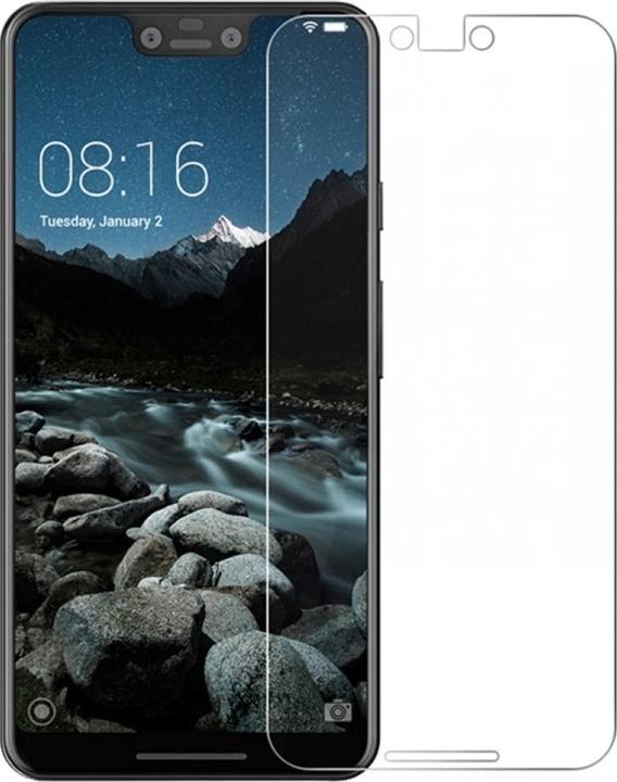 Actual product image Screenguard Google Pixel 3 XL bulletproof glass protective film Case Friendly Design (1 Piece, Google Pixel 3 XL)