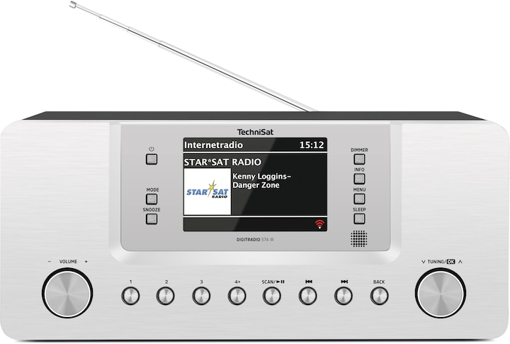 Actual product image TechniSat DigitRadio 574 IR (DAB+, VHF, Web radio, Bluetooth, Wi-Fi)
