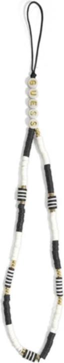 Actual product image Guess Pendant GUSTBCKH Phone Strap black-white