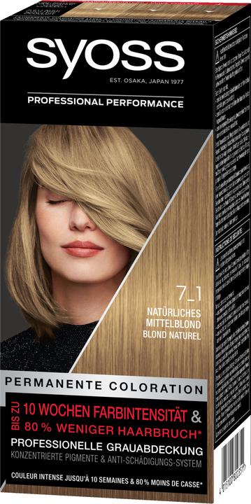 Immagine prodotto Syoss Colorazione permanente (7_1 Biondo medio naturale)