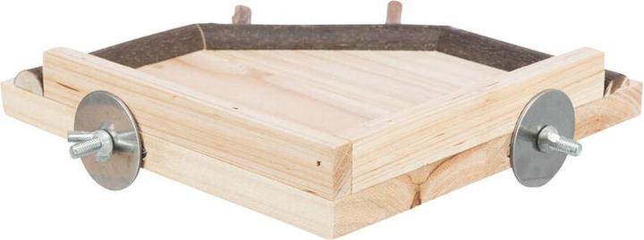 Immagine prodotto Trixie Area di atterraggio con posatoi, legno, 19 × 19 cm