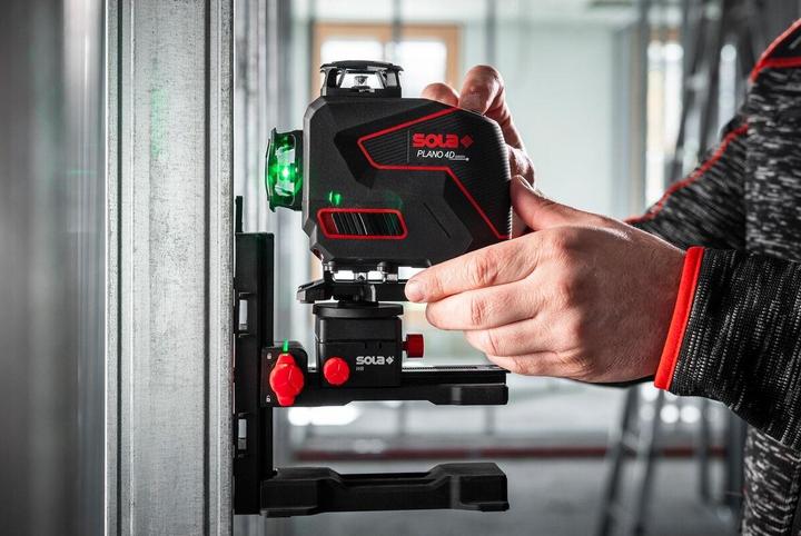 Produktbild Sola PLANO 4D GREEN 360Â° Kruislijnlaser set in koffer - Groen - 4x 30m