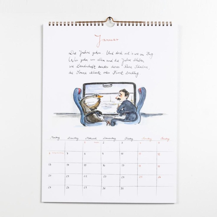 Actual product image Rilke:Rilke-Calendar 2025 - Wall calender (German)