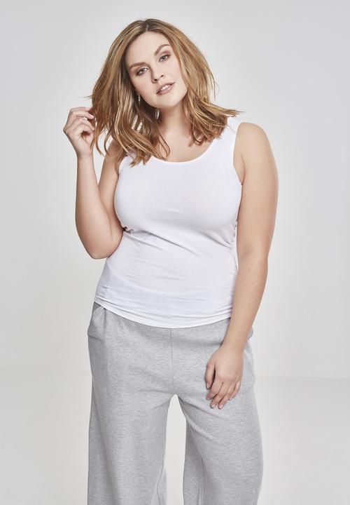 Immagine prodotto Urban Classics Top 2-Pack Basic Stretch da donna (5XL)