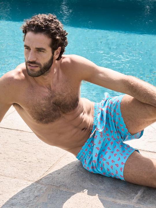Produktbild Shiverpeaks JULIPET Badeshort Flamingos (L)