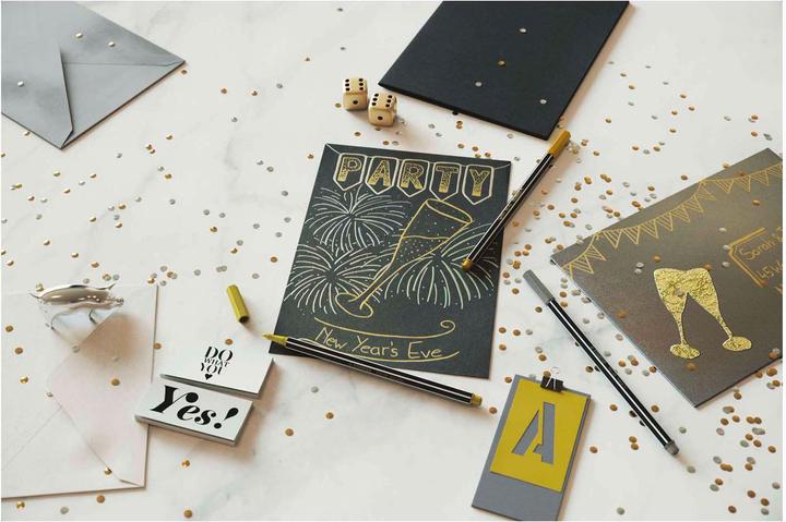Produktbild STABILO Pen 68 Metallic (gold metallic, 1 x)