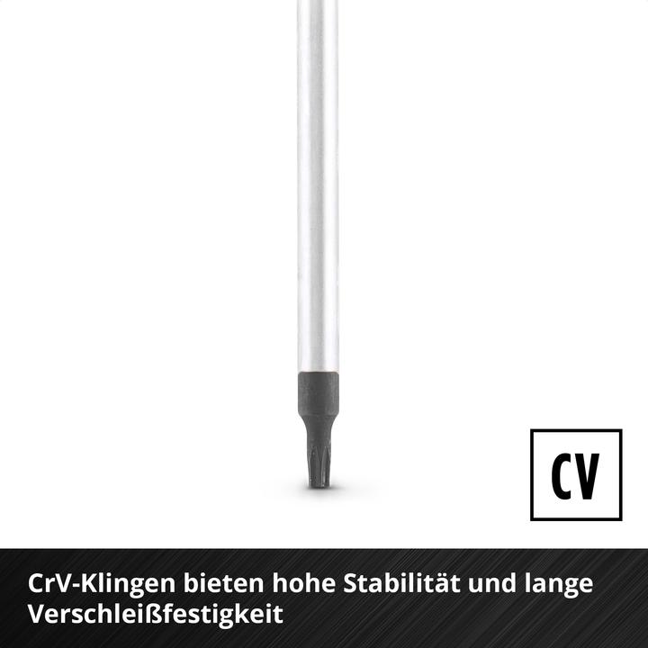 Actual product image Einhell Accessories Schraubendr. Satz T 5-tg (TX)