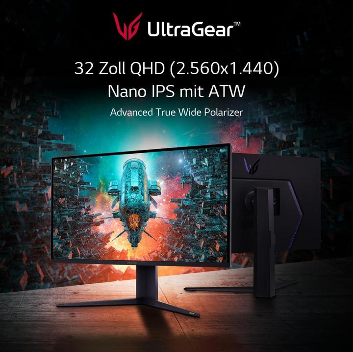 Produktbild LG UltraGear 32GQ950-B (3840 x 2160 Pixel, 32")