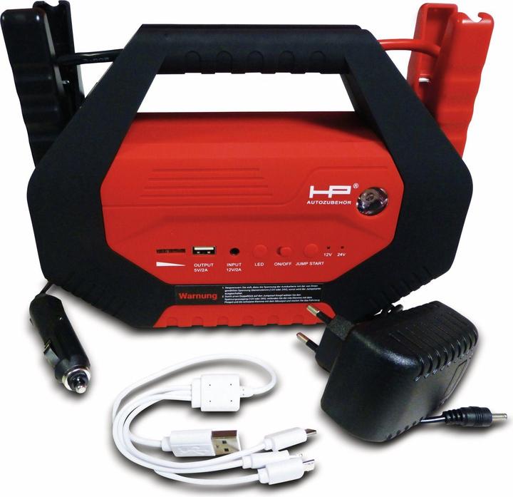 Produktbild HP Autozubehör station Pack 1000A 24Ah 12/24V (1000 A, 24000 mAh)