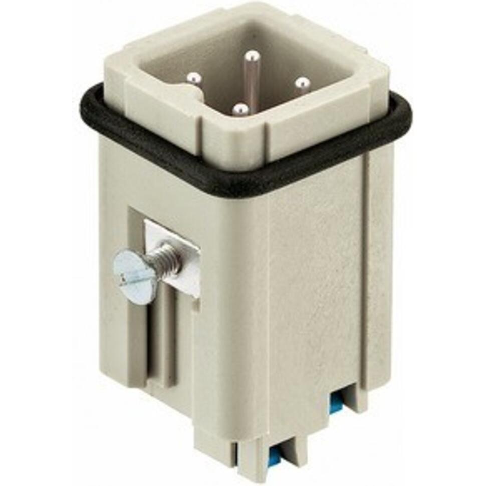 Thumbnail - Harting Stifteinsatz, Elektronikkabel + Stecker, Grau