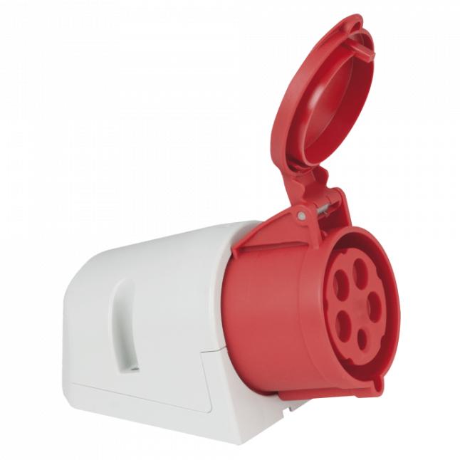 Produktbild PCE CEE 32A 400V 5p Wallmount Female