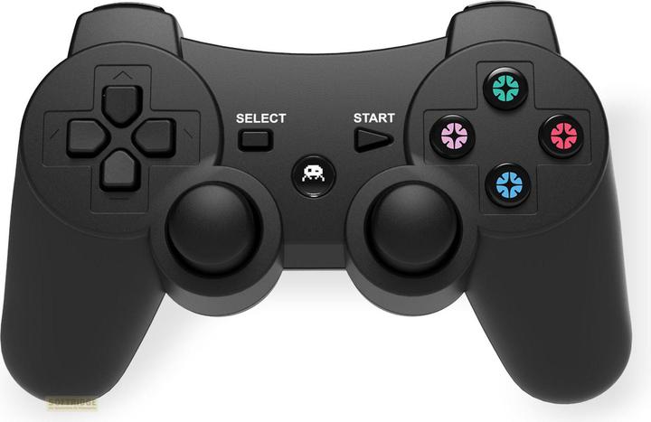 Produktbild Freaks and Geeks Schwarzes Bluetooth V2 Gamepad (PS3)