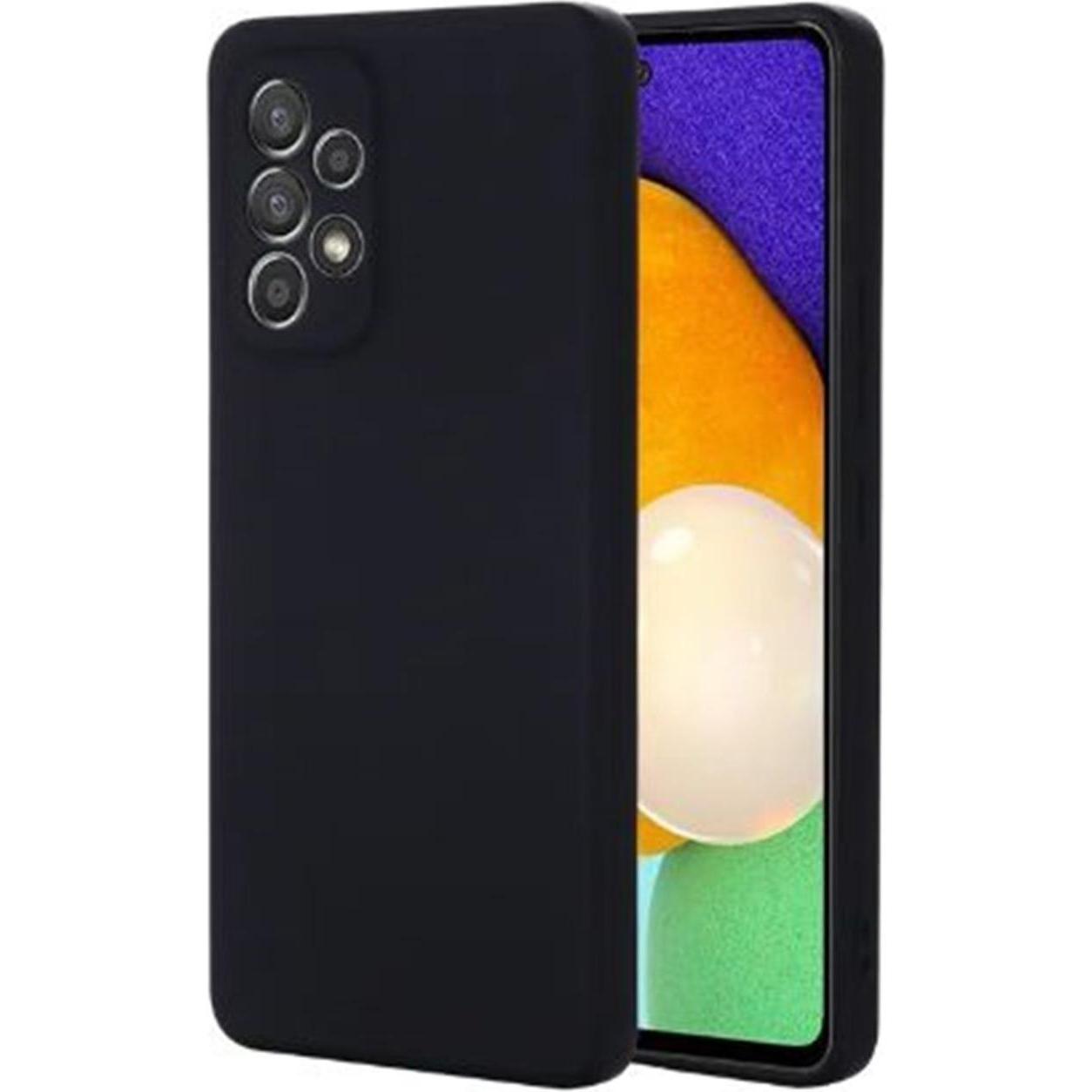 eSTUFF MADRID Galaxy A55 Black (Samsung Galaxy A55), Smartphone Hülle, Schwarz