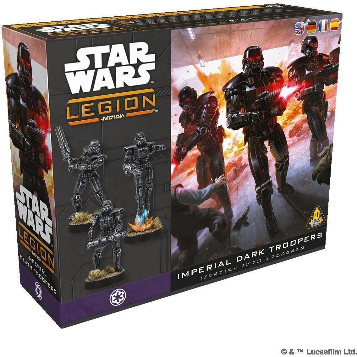 Atomic Mass Games Star Wars Legion - Imperial Dark Troopers DE/EN/ES/FR (Spagnolo)