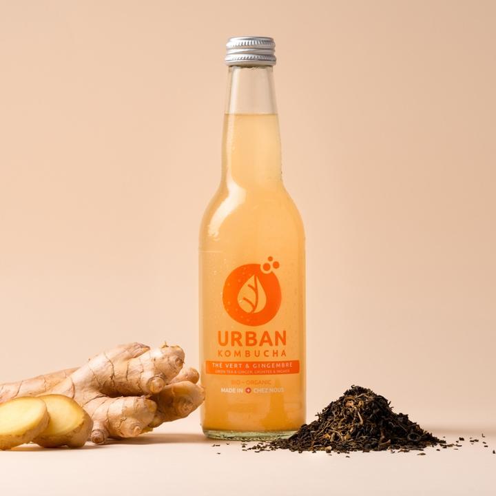 Produktbild Urban Kombucha Gingembre (1 x 33 cl)