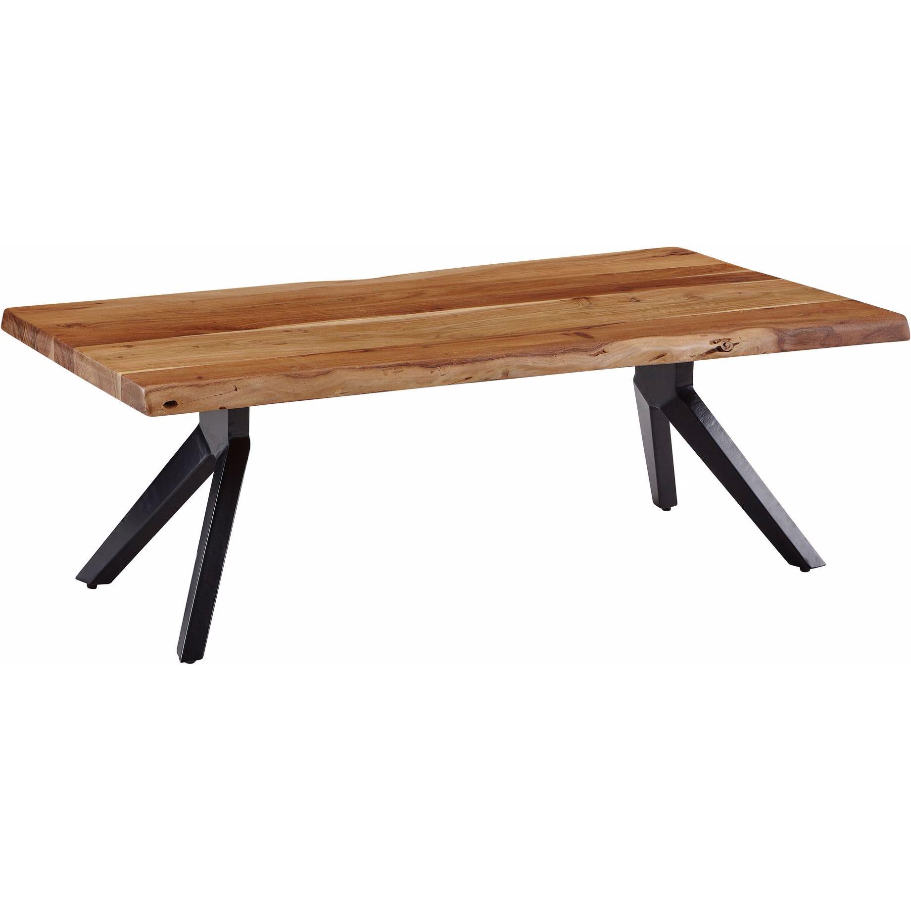 Thumbnail - FineBuy, Couchtisch + Beistelltisch, Couchtisch Massivholz Akazie Braun
