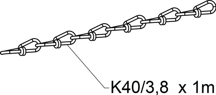Schuch Kettenpendel 1m