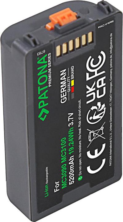 Actual product image Patona Premium Akku für Symbol MC3090 BTRY-MC30KAB02