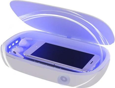Actual product image Novidarte UV-Sterilisator Box mit Wireless Charger