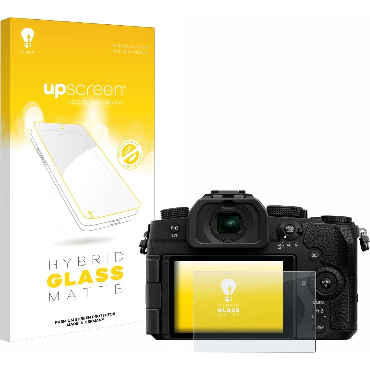 upscreen Schutzglas Schutzfolie Displayschutz Display Schutz Glas Folie matt (Displayschutz), Kameraschutz
