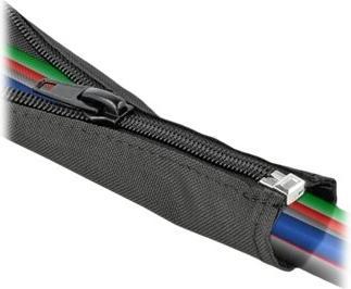 Immagine prodotto Delock Guaina per cavi 1 m x 35 mm, con cerniera Nero (Tubo cavi, 100 cm)