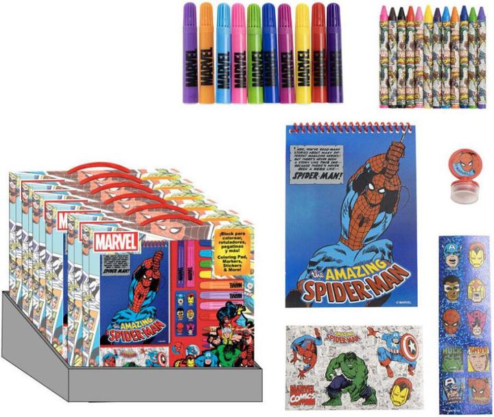 Produktbild Malset in Aufsteller, Blau