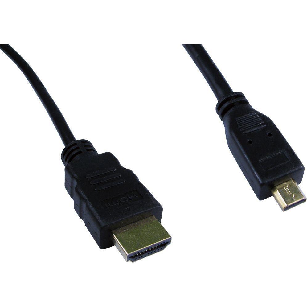 Cables Direct CDL 1.8m HDMI (A) to Micro HDMI D (1.80 m, HDMI), Video Kabel