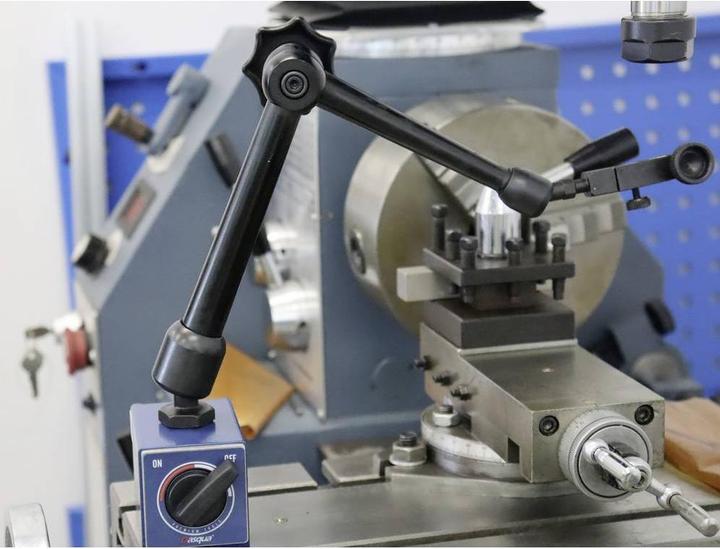 Produktbild Dasqua 7611-1010 Messuhr mit Magnetfuss 10 mm Ablesung: 0.01 mm