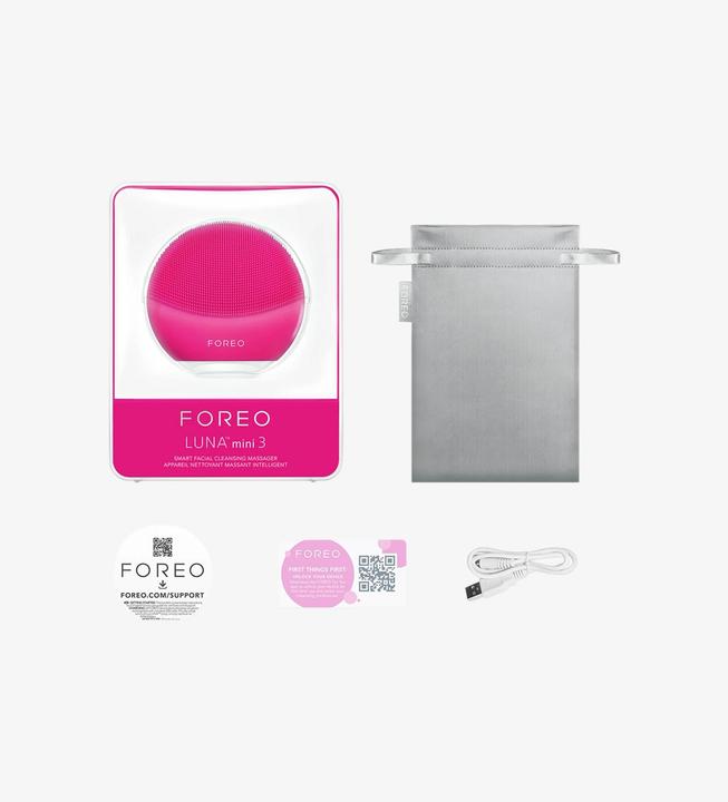 Produktbild Foreo Gesichtsreinigungsgerät für alle Hauttypen Mini Luna Fuchsia
