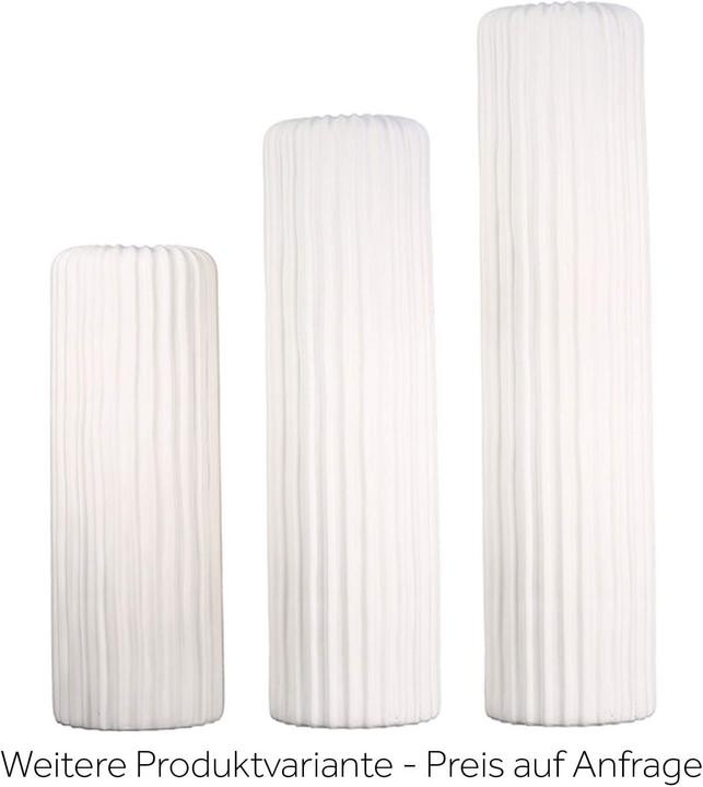 Actual product image Schubiger Fjord Ceramic Grooved H: 58 cm