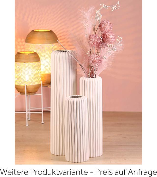 Actual product image Schubiger Fjord Ceramic Grooved H: 58 cm