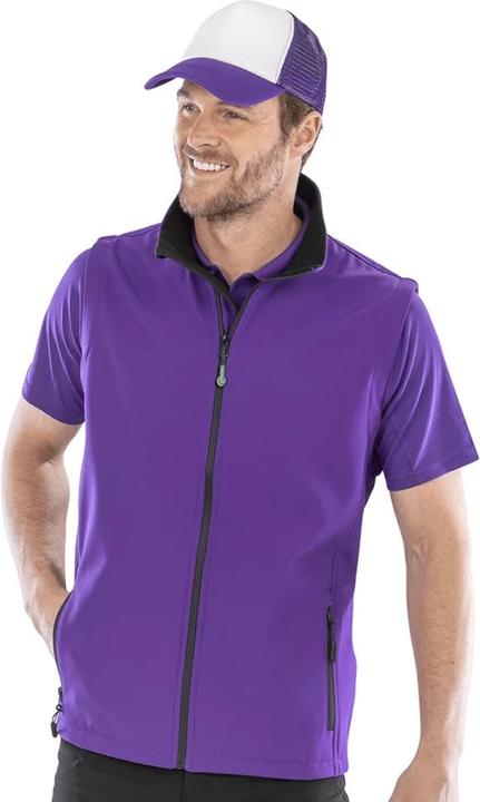 Actual product image Regatta Mens Printable Softshell Body Warmer (L)