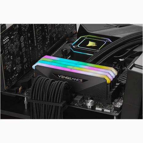 Actual product image Corsair Vengeance RGB RT (2 x 16GB, 3600 MHz, DDR4-RAM, DIMM)