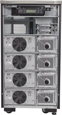 Produktbild APC Symmetra LX 16kVA N+1Rackmount Frame 220/230/240V or 380/400/415V (16000 VA, 11200 W, Online-Doppelwandler USV)