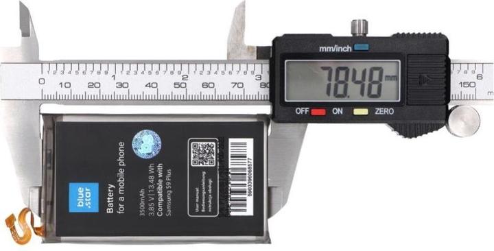 Actual product image Partner Telecom Battery Blue Star BLUE STAR PREMIUM battery for SAMSUNG S9 Plus 3500 mAh