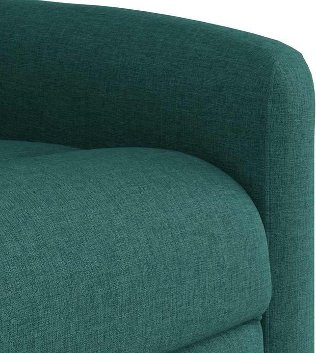 Image du produit vidaXL Fauteuil de massage électrique avec fonction releveur Vert foncé Tissu
