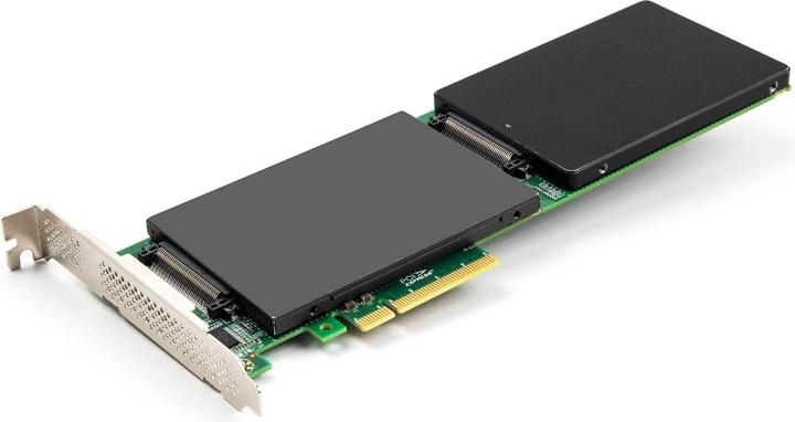 Actual product image Delock PCI Express 4.0 x8 card to 2 x internal U.2 NVMe SFF-8639