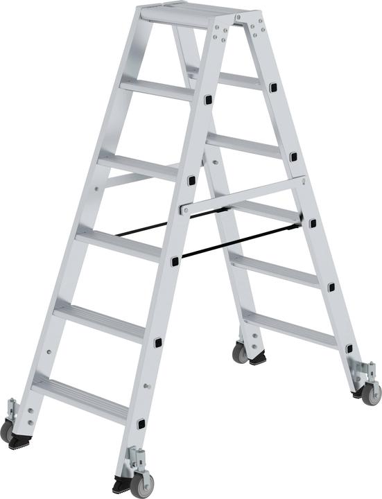 Productafbeelding Munk Trapladder met treden, dubbelzijdig (Trapladder, 290 cm)