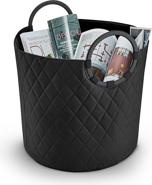 Actual product image reisenthel Storage Box Frame Rhombus Black (42 x 40 cm, 35 l)
