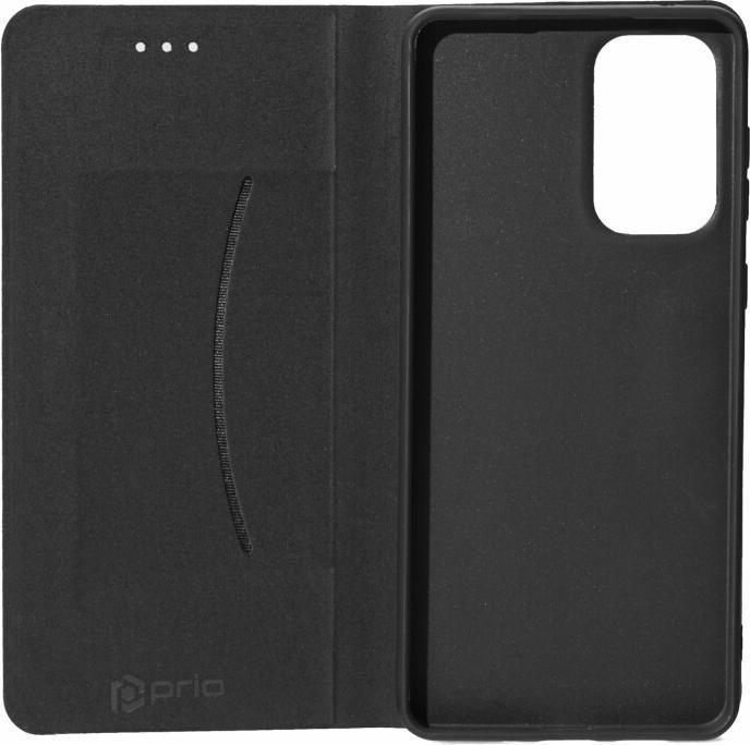 Actual product image prio Book Case Fashion for Samsung A73 5G blue-black (Samsung Galaxy A73 5G)