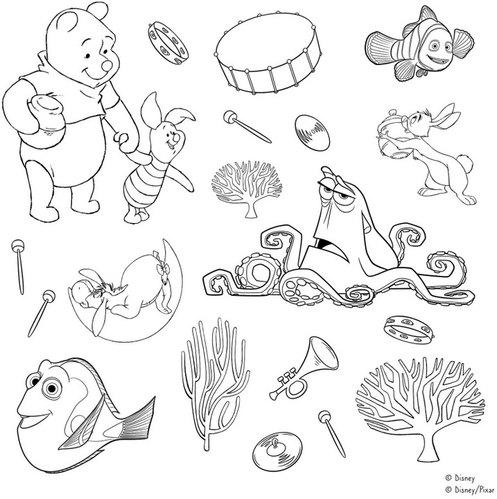 Actual product image Panini Disney 100 My Favourite Stickers to Colour In