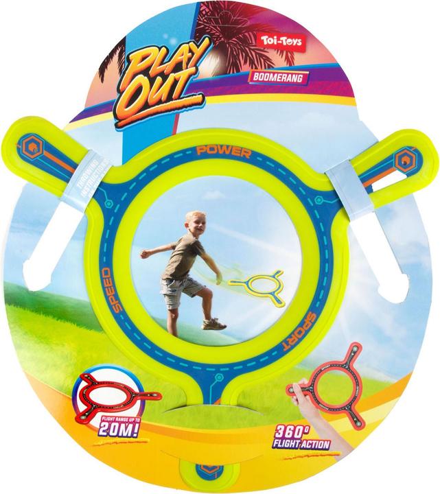 Actual product image Toi-Toys Round boomerang sports