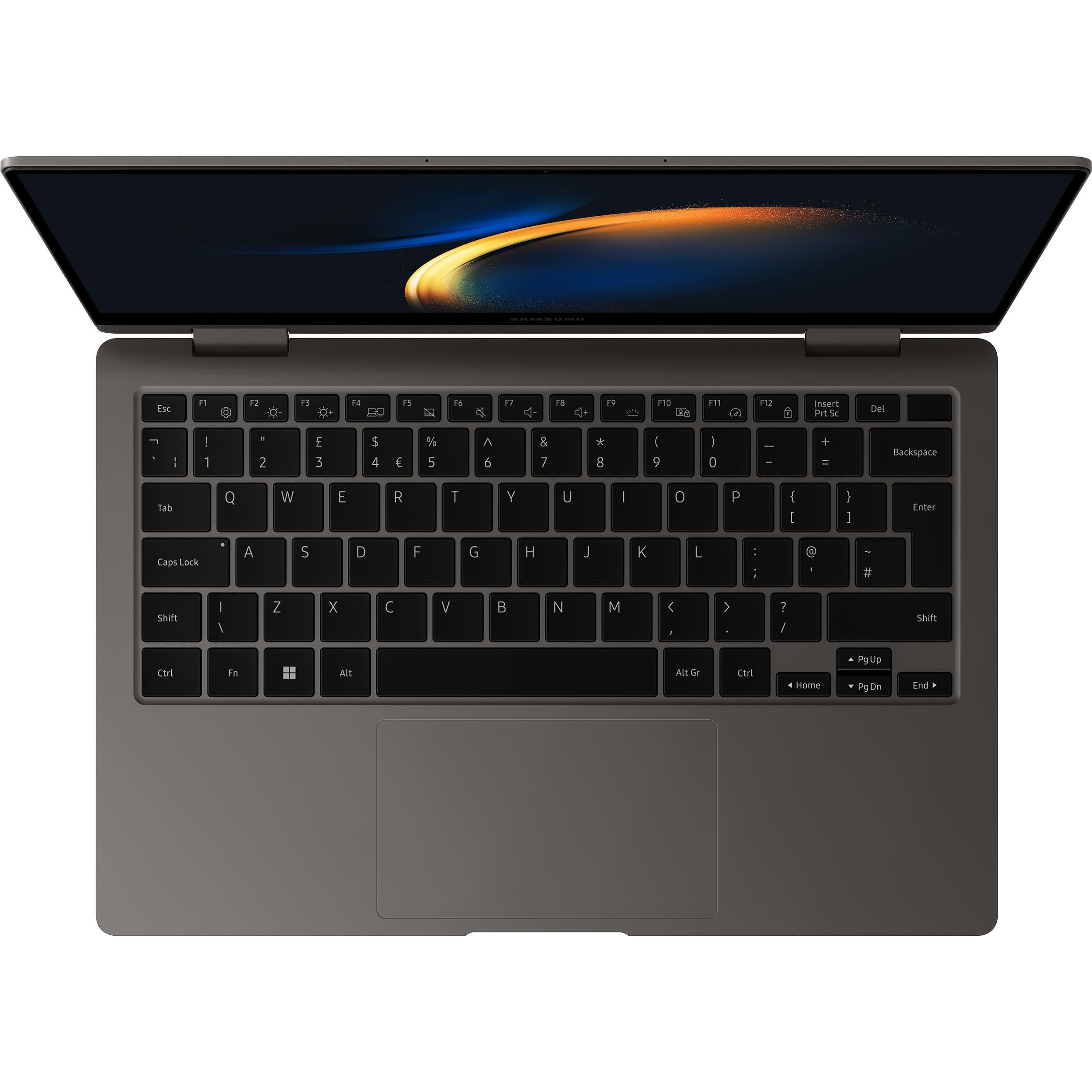 Thumbnail - Samsung Galaxy Book3 360 (13.30", Intel Core i5-1340P, 8 GB, 256 GB, DE), Notebook, Grau