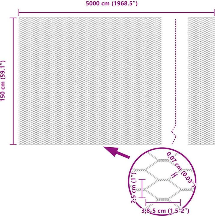 Immagine prodotto vidaXL Gartenzaun