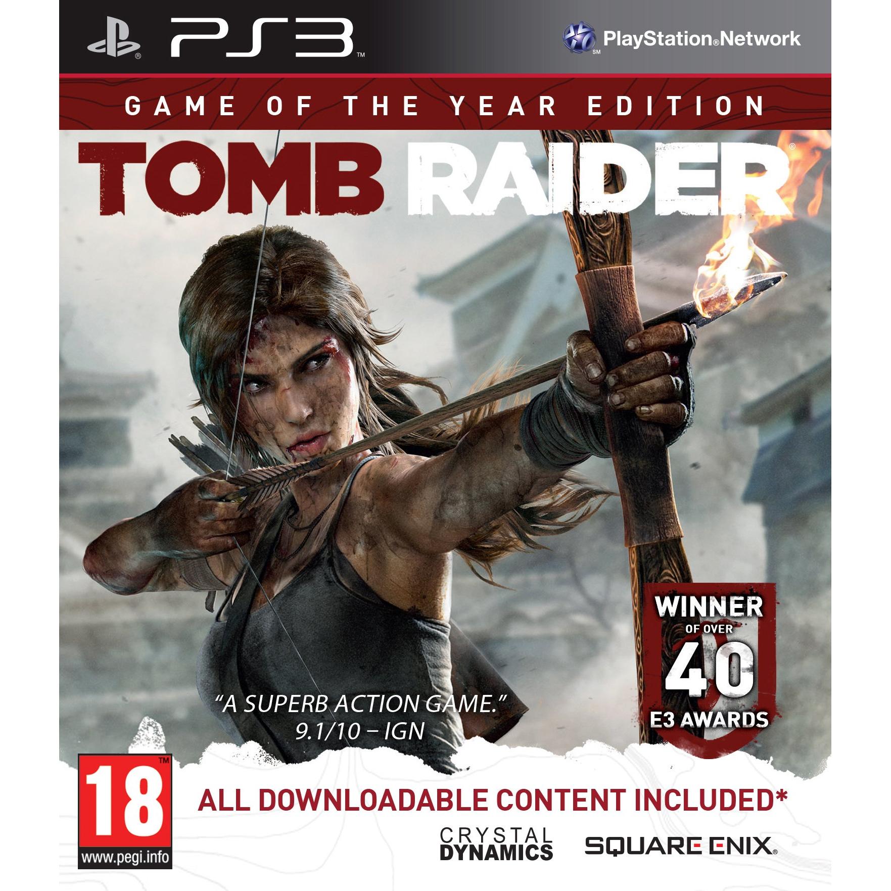 Square Enix, Tomb Raider Edizione Gioco dell'Anno, PS3 Standard+DLC PlayStation 3