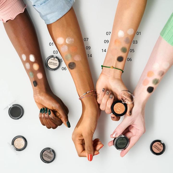 Actual product image essence soft touch eyeshadow (#BF6D83)