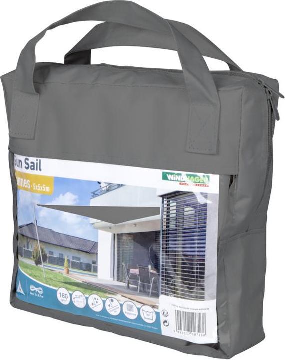 Image du produit Windhager SunSail CANNES Triangle (500 x 500 cm)