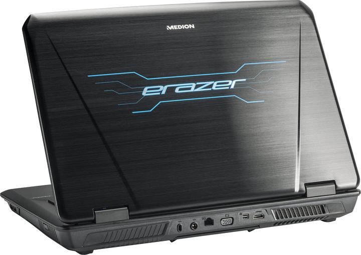 Actual product image Medion Erazer X7831 (17.30", 128 GB, 16 GB, CH, Intel Core i7-4710HQ)