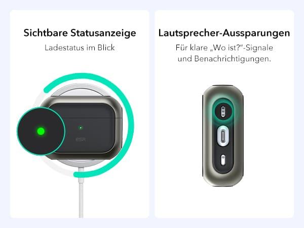 Actual product image ESR Orbit Hybrid HaloLock Apple AirPods Pro 3 (Charging case cover)