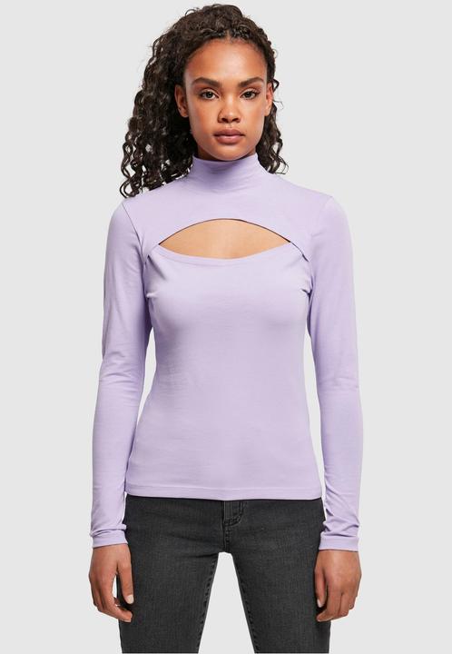 Actual product image Urban Classics Ladies Cut-Out Turtleneck Longsleeve (S)